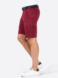 Witt Shorts Bermudas Dunkelrot/Bordeaux/Rot/Lila