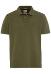 camel active Herren Piqué Poloshirt Dunkelgrün/Khaki
