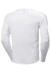 Helly Hansen T-Shirt Lifa Crew Weiß/Creme/Grau