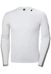 Helly Hansen T-Shirt Lifa Crew Weiß/Creme/Grau