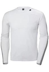 Helly Hansen T-Shirt Lifa Crew Weiß/Creme/Grau