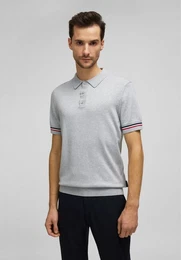 Poloshirt mit modischen Akzenten