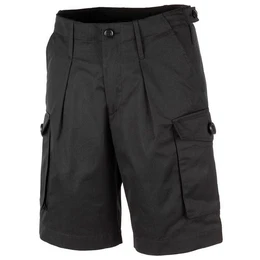 Outdoorhose Brit. Bermuda, Combat , schwarz