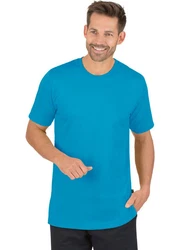 Trigema T-Shirt Türkis/Blau