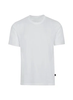 Trigema T-Shirt Weiß/Creme