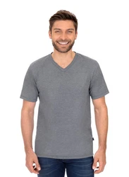 Trigema T-Shirt TRIGEMA V-Shirt DELUXE 