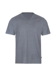 Trigema T-Shirt TRIGEMA V-Shirt DELUXE 