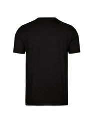 Trigema T-Shirt TRIGEMA V-Shirt DELUXE Schwarz