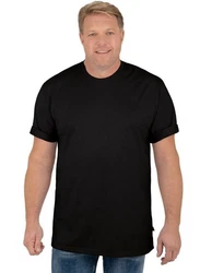 Trigema T-Shirt TRIGEMA T-Shirt DELUXE Schwarz