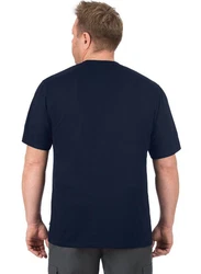 Trigema T-Shirt TRIGEMA T-Shirt DELUXE Dunkelblau