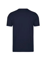 Trigema T-Shirt TRIGEMA T-Shirt DELUXE Dunkelblau