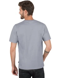 Trigema T-Shirt TRIGEMA T-Shirt DELUXE grau