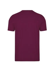 Trigema T-Shirt TRIGEMA T-Shirt DELUXE Dunkelrot/Lila/Rosa