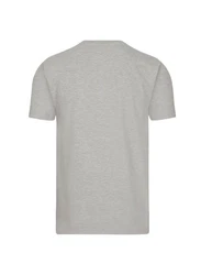 Trigema T-Shirt TRIGEMA T-Shirt DELUXE Grau/Hellgrau