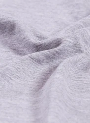 Trigema T-Shirt TRIGEMA V-Shirt DELUXE Grau/Hellgrau