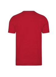 Trigema T-Shirt TRIGEMA T-Shirt DELUXE Rot/Dunkelrot