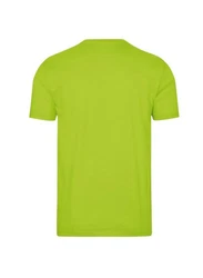 Trigema T-Shirt TRIGEMA T-Shirt DELUXE Grün/Neonfarben/Türkis