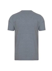 Trigema T-Shirt TRIGEMA T-Shirt DELUXE Grau/Dunkelblau/Dunkelgrau/Hellgrau