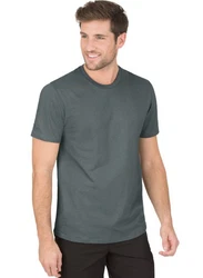 Trigema T-Shirt Dunkelgrau/Grau/Hellgrau/Dunkelgrün
