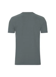 Trigema T-Shirt Dunkelgrau/Grau/Hellgrau/Dunkelgrün