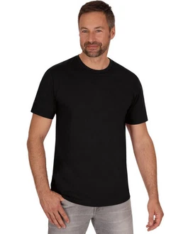 Trigema T-Shirt Schwarz Trigema T-Shirt Schwarz