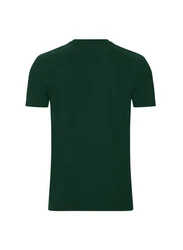 Trigema T-Shirt Grün/Dunkelgrün