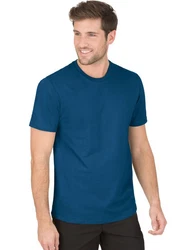Trigema T-Shirt Dunkelblau/Blau/Hellblau