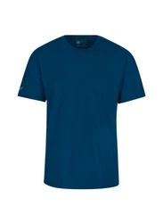 Trigema T-Shirt Dunkelblau/Blau/Hellblau