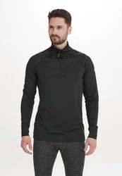 WHISTLER Langarmshirt Baggio Dunkelblau/Dunkelgrau/Grau/Schwarz