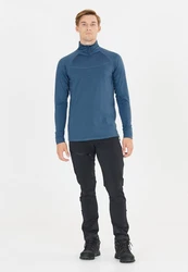 WHISTLER Langarmshirt Baggio Dunkelblau/Blau/Grau