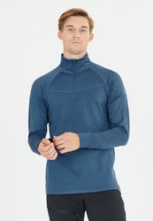 WHISTLER Langarmshirt Baggio Dunkelblau/Blau/Grau