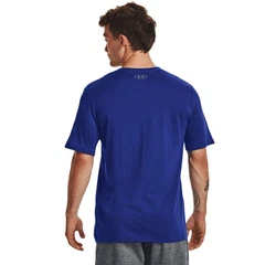 Under Armour T-Shirt UA Boxed Sportstyle Short Sleeve Hellblau/Rot/Blau