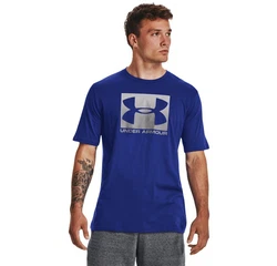 Under Armour T-Shirt UA Boxed Sportstyle Short Sleeve Hellblau/Rot/Blau