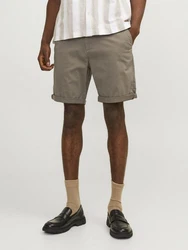 Jack & Jones Stoffhose JPSTBOWIE JJSHORTS SOLID SN Khaki/Beige