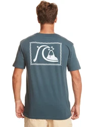 Quiksilver T-Shirt Original Blau/Hellblau/Grün/Türkis/Dunkelgrün/Grau