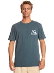 Quiksilver T-Shirt Original Blau/Hellblau/Grün/Türkis/Dunkelgrün/Grau