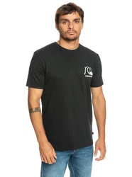 Quiksilver T-Shirt Original Schwarz/Grau/Blau