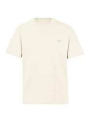 Trigema T-Shirt Heavy Oversized  Weiß/Khaki