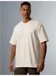 Trigema T-Shirt Heavy Oversized  Weiß/Khaki