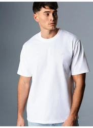 Trigema T-Shirt Heavy Oversized  Weiß/Creme