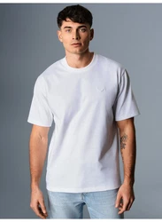 Trigema T-Shirt Heavy Oversized  Weiß/Creme