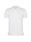 Trigema T-Shirt Henley Shirt mit Knopfleiste wei