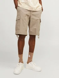 Jack & Jones JPSTCOLE BARKLEY JJCARGO SHORTS Khaki/Braun/Beige