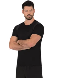 Trigema T-Shirt TRIGEMA COOLMAX Sport T-Shirt schwarz