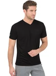 Trigema V-Shirt TRIGEMA V-Shirt COOLMAX schwarz
