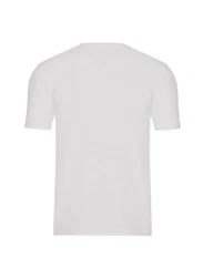 Trigema T-Shirt in Piqué-Qualität Weiß/Creme/Schwarz