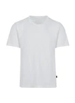 Trigema T-Shirt in Piqué-Qualität Weiß/Creme/Schwarz