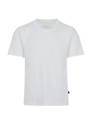 Trigema T-Shirt in Piqué-Qualität Weiß/Creme/Schwarz