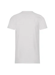Trigema T-Shirt Slim Fit Weiß/Creme