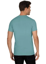 Trigema T-Shirt Slim Fit Grün/Türkis/Blau/Hellblau